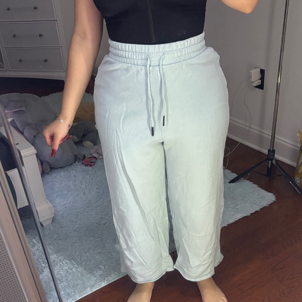Light Blue Drawstring Pants
